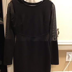 Small long sleeve short dress.
